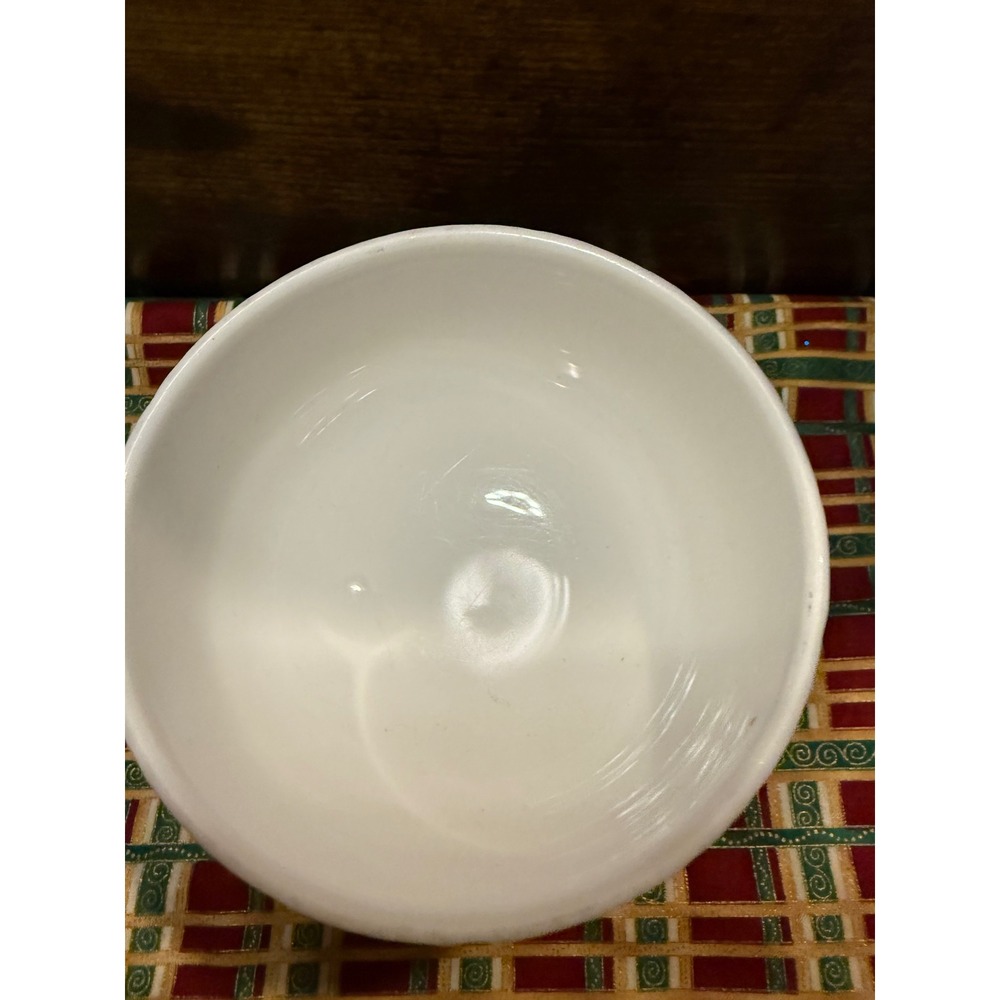 Steelite International White Swirl Ribbed Ceramic Bowls Made in England Set of 2 - Picture 4 of 6